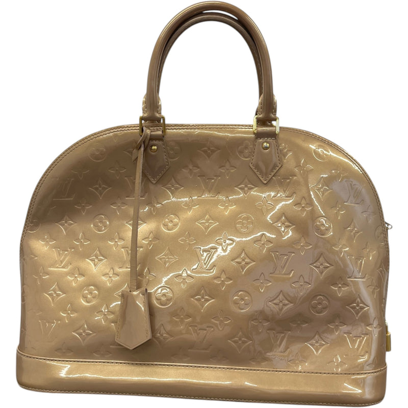 Women's Vernis Leather Alma Gm Bag Gold