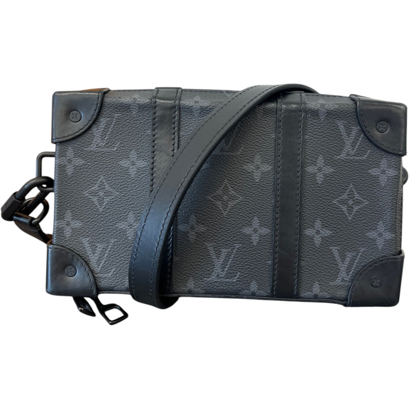 Men's Monogram Eclipse Soft Trunk Wallet Bag Black