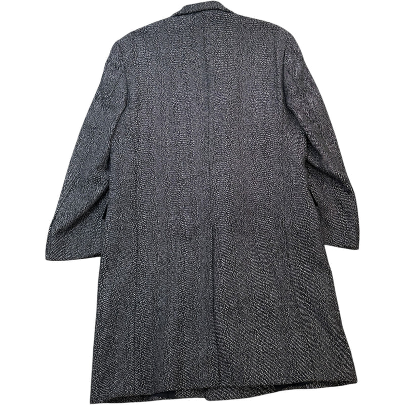 Men's Double Breasted Jacket Black Size XXL