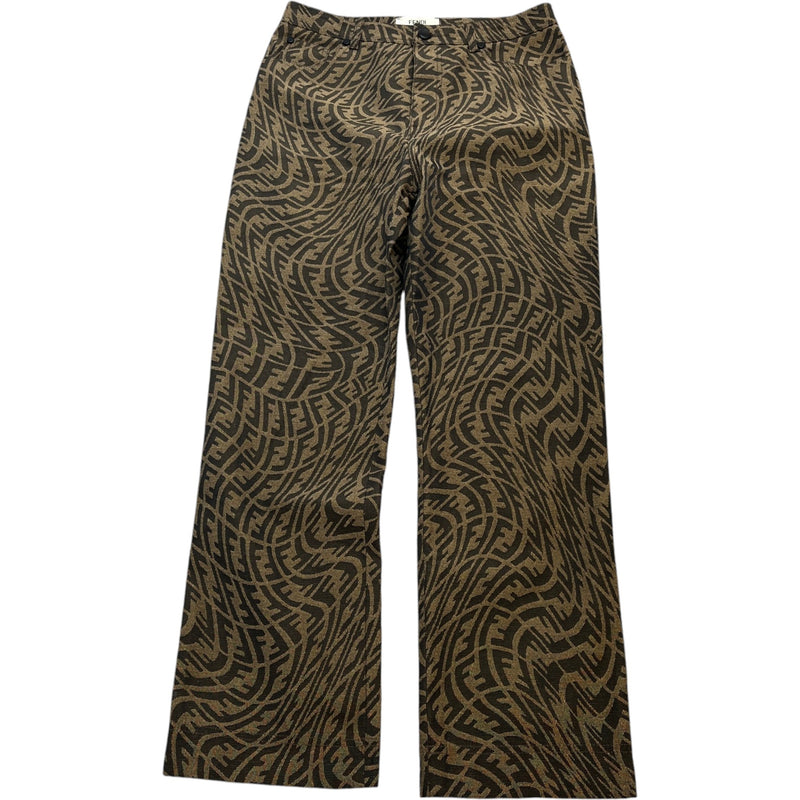 Women's FF Zucca Jeans Brown Size L / UK 12