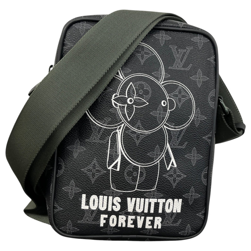 Men's Monogram Eclipse Vivienne Danube PM Messenger Bag Black
