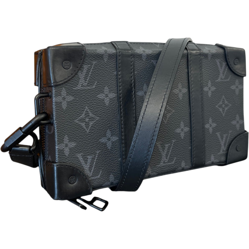 Men's Monogram Eclipse Soft Trunk Wallet Bag Black