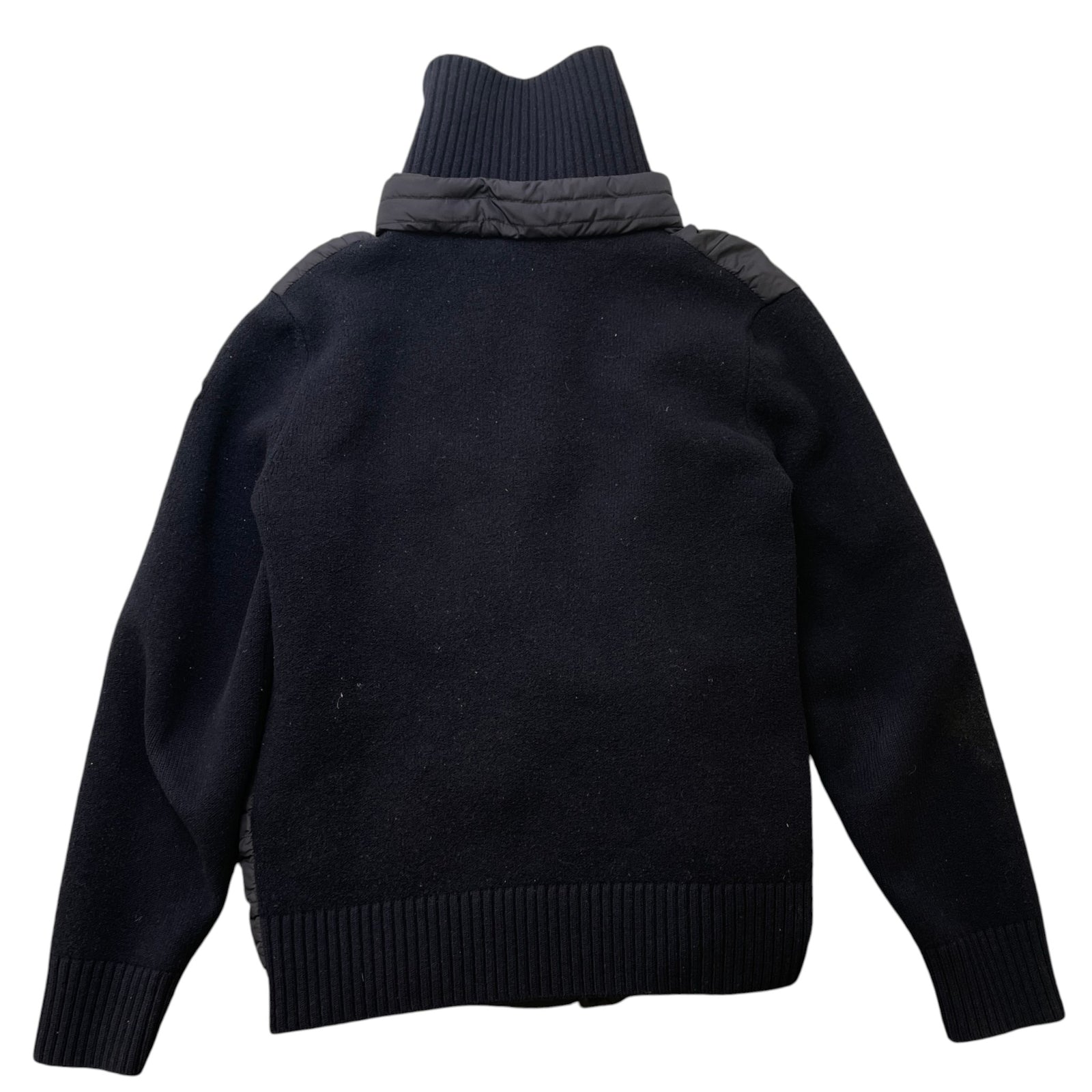 Men's Maglione Tricot Cardigan Jacket Navy Size XL - Photo 2