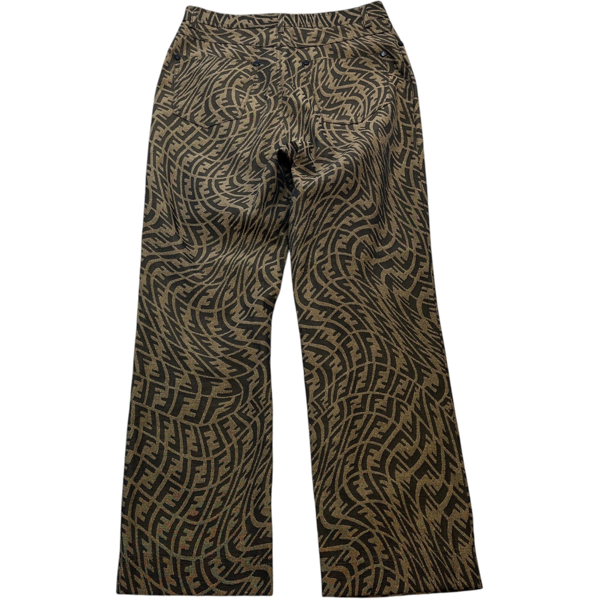 Women's FF Zucca Jeans Brown Size L / UK 12 - Photo 2