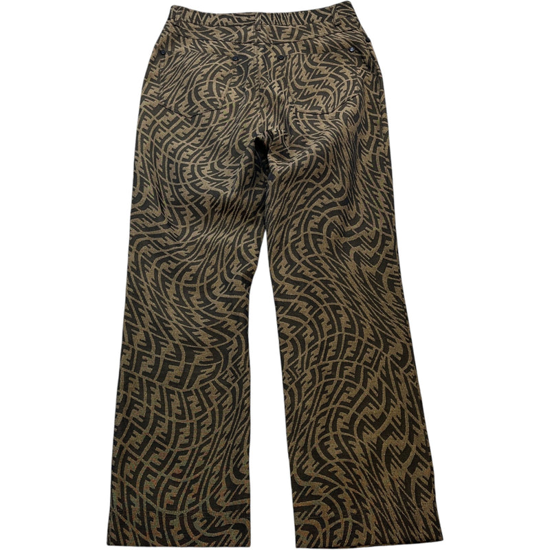 Women's FF Zucca Jeans Brown Size L / UK 12