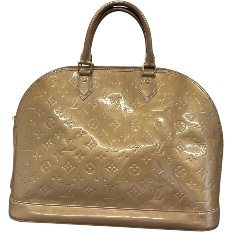 Women's Vernis Leather Alma Gm Bag Gold