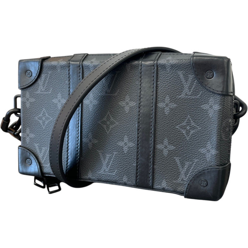 Men's Monogram Eclipse Soft Trunk Wallet Bag Black