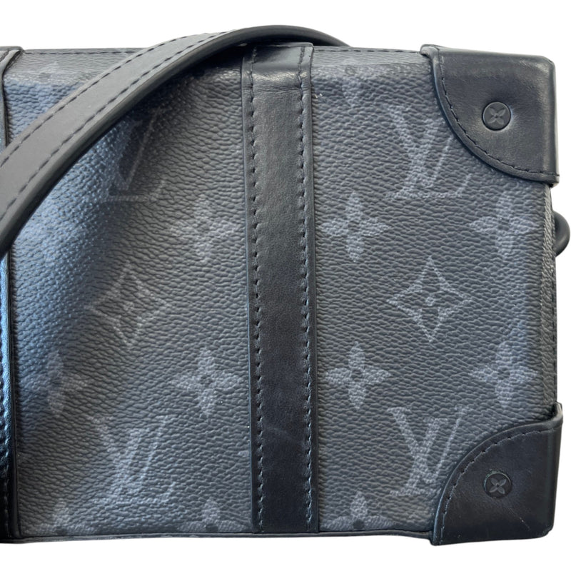 Men's Monogram Eclipse Soft Trunk Wallet Bag Black