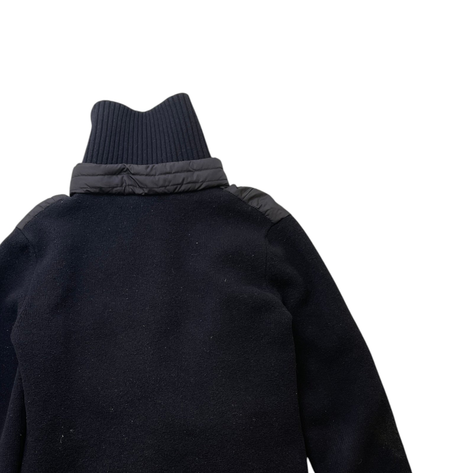 Men's Maglione Tricot Cardigan Jacket Navy Size XL - Photo 4