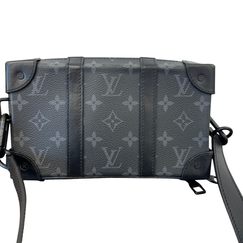 Men's Monogram Eclipse Soft Trunk Wallet Bag Black