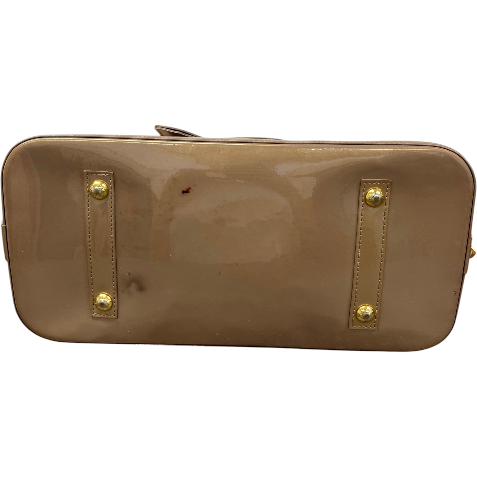 Women's Vernis Leather Alma Gm Bag Gold - Photo 10