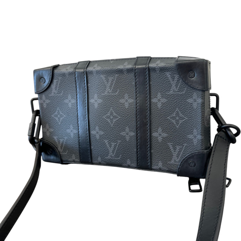 Men's Monogram Eclipse Soft Trunk Wallet Bag Black