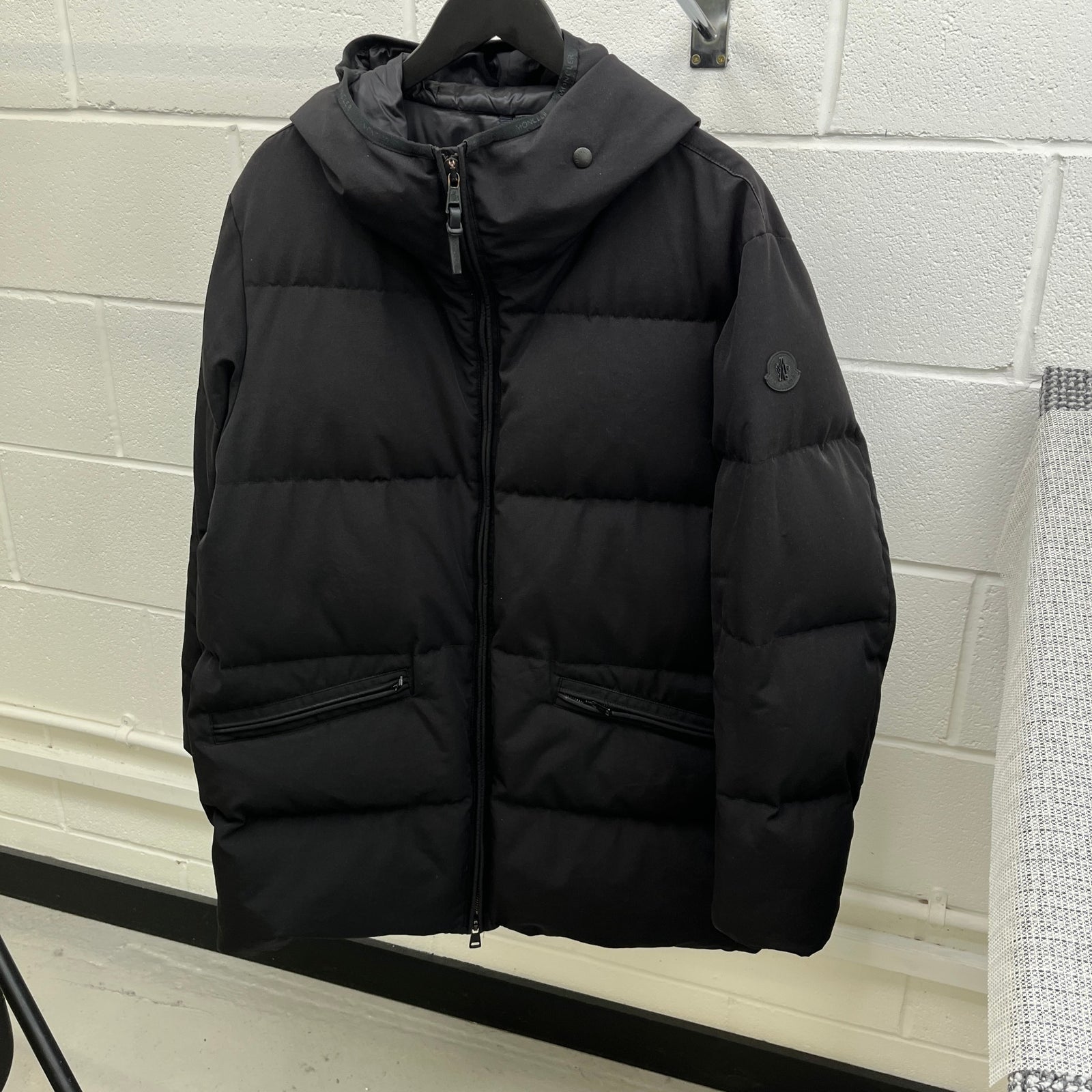 Men's Montsouris Down Jacket Black Size 4 / XL - Photo 8