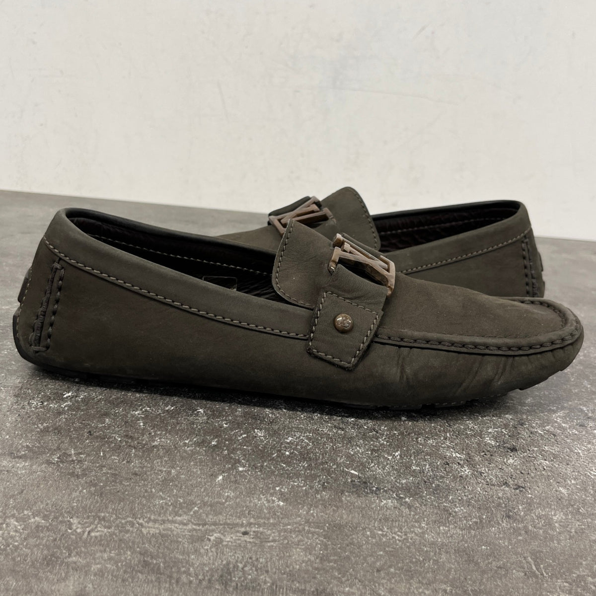 Men's Monte Carlo Loafers Black Size UK 8.5 / EU 42.5 - Photo 12