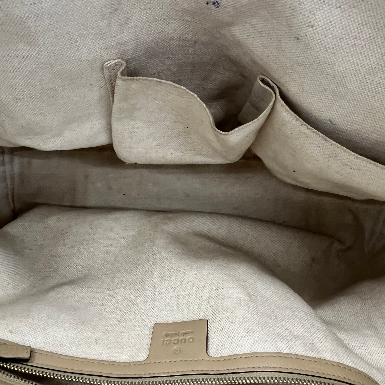 Women's Gg Supreme Tote Bag Beige - Photo 12