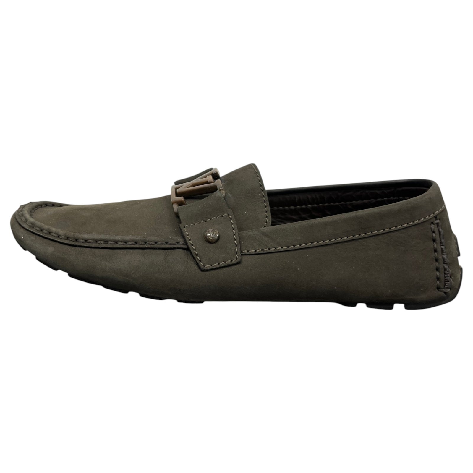 Men's Monte Carlo Loafers Black Size UK 8.5 / EU 42.5 - Photo 5