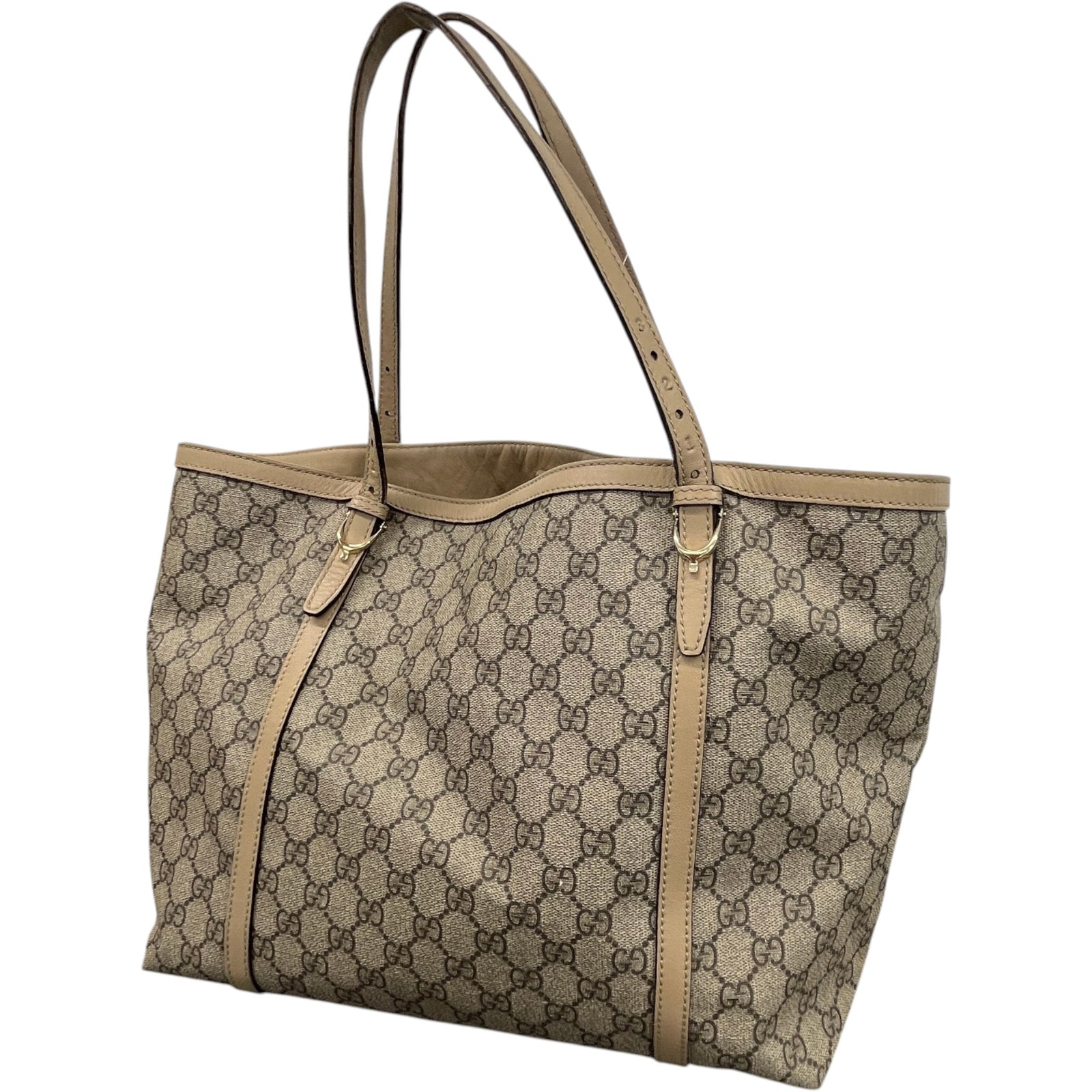 Women's Gg Supreme Tote Bag Beige - Photo 4