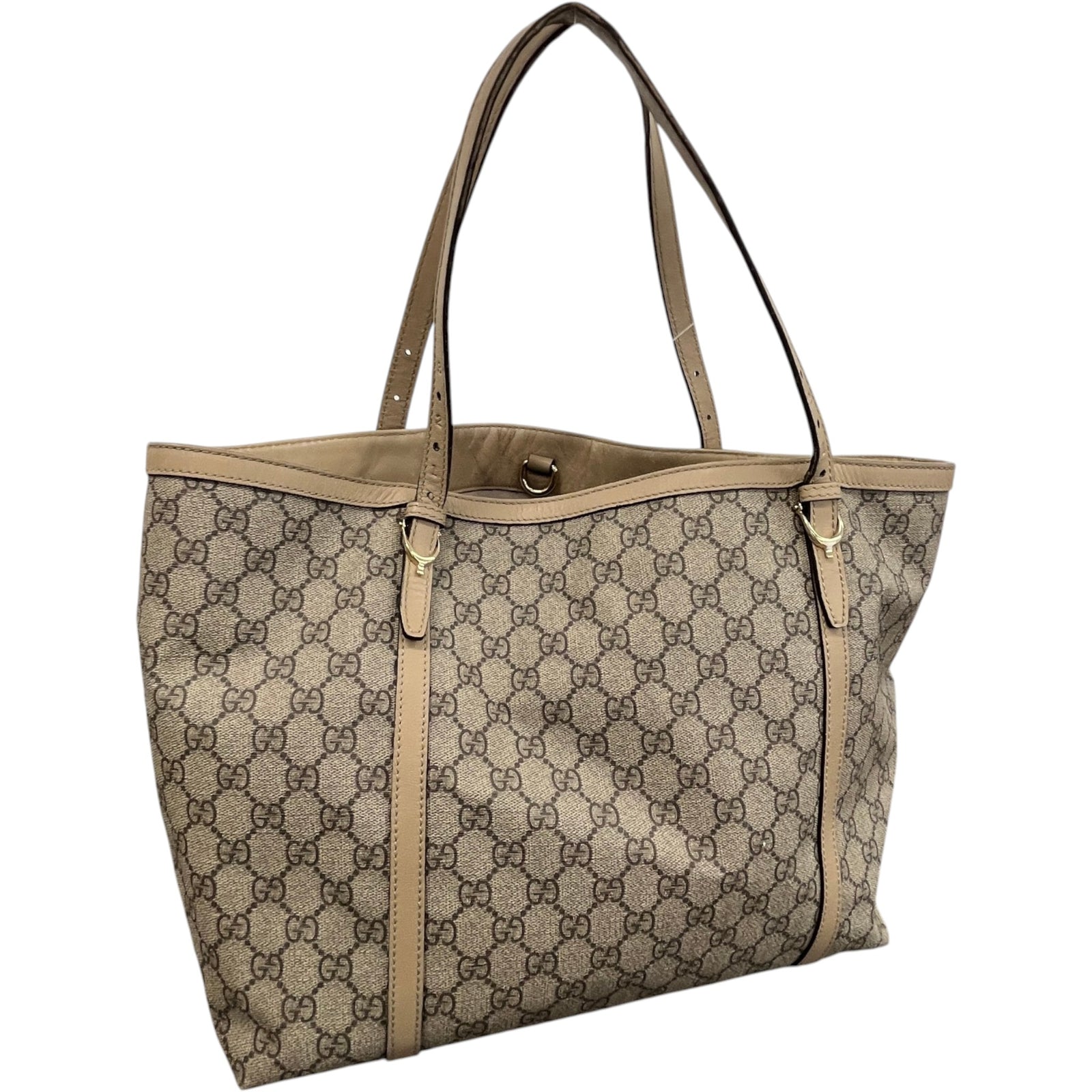 Women's Gg Supreme Tote Bag Beige - Photo 5