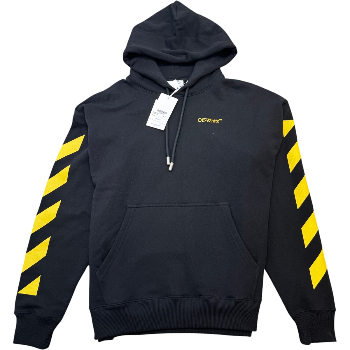 Men's Arrow Logo Hoodie Black Size L - Photo 1