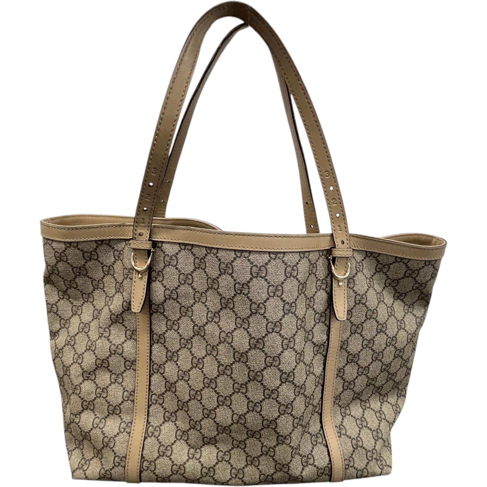 Women's Gg Supreme Tote Bag Beige - Photo 3