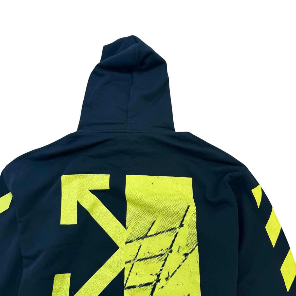 Men's Arrow Logo Hoodie Black Size L - Photo 6