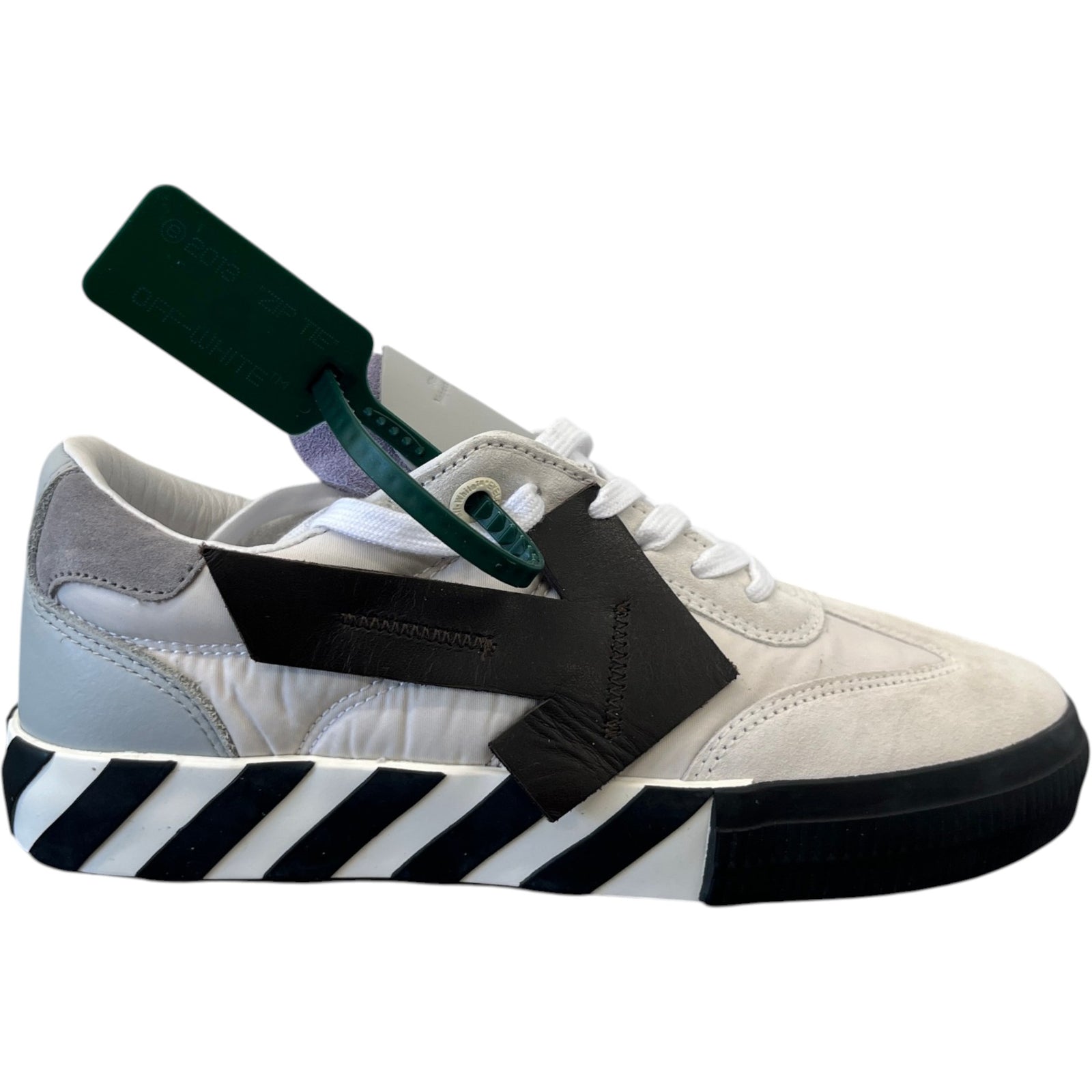 Men's Floating Arrow Vulcanized Low Trainers Grey Size EU 40 / UK 6 - Photo 1