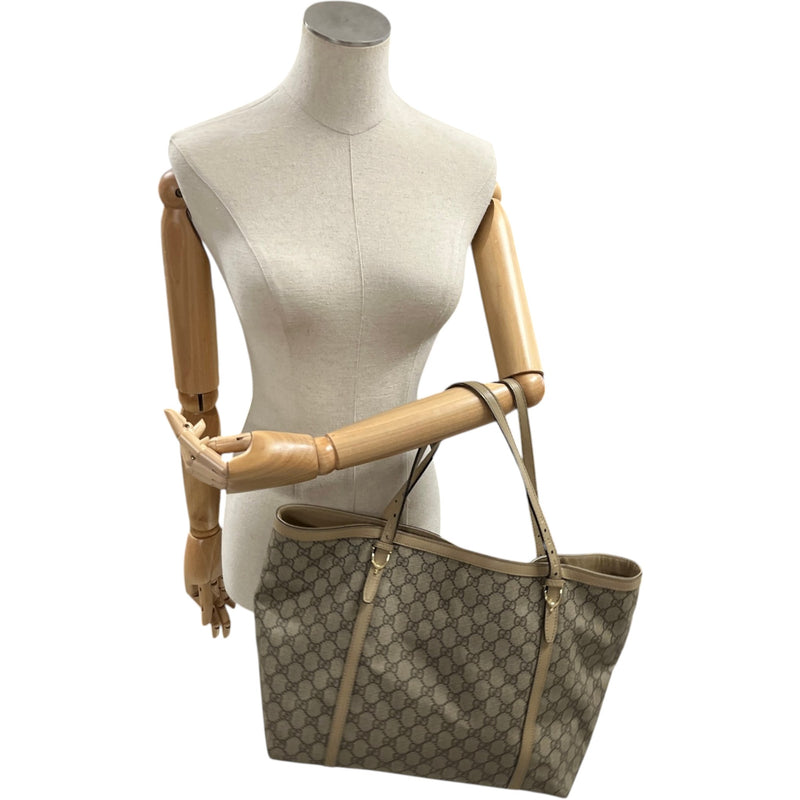 Women's Gg Supreme Tote Bag Beige