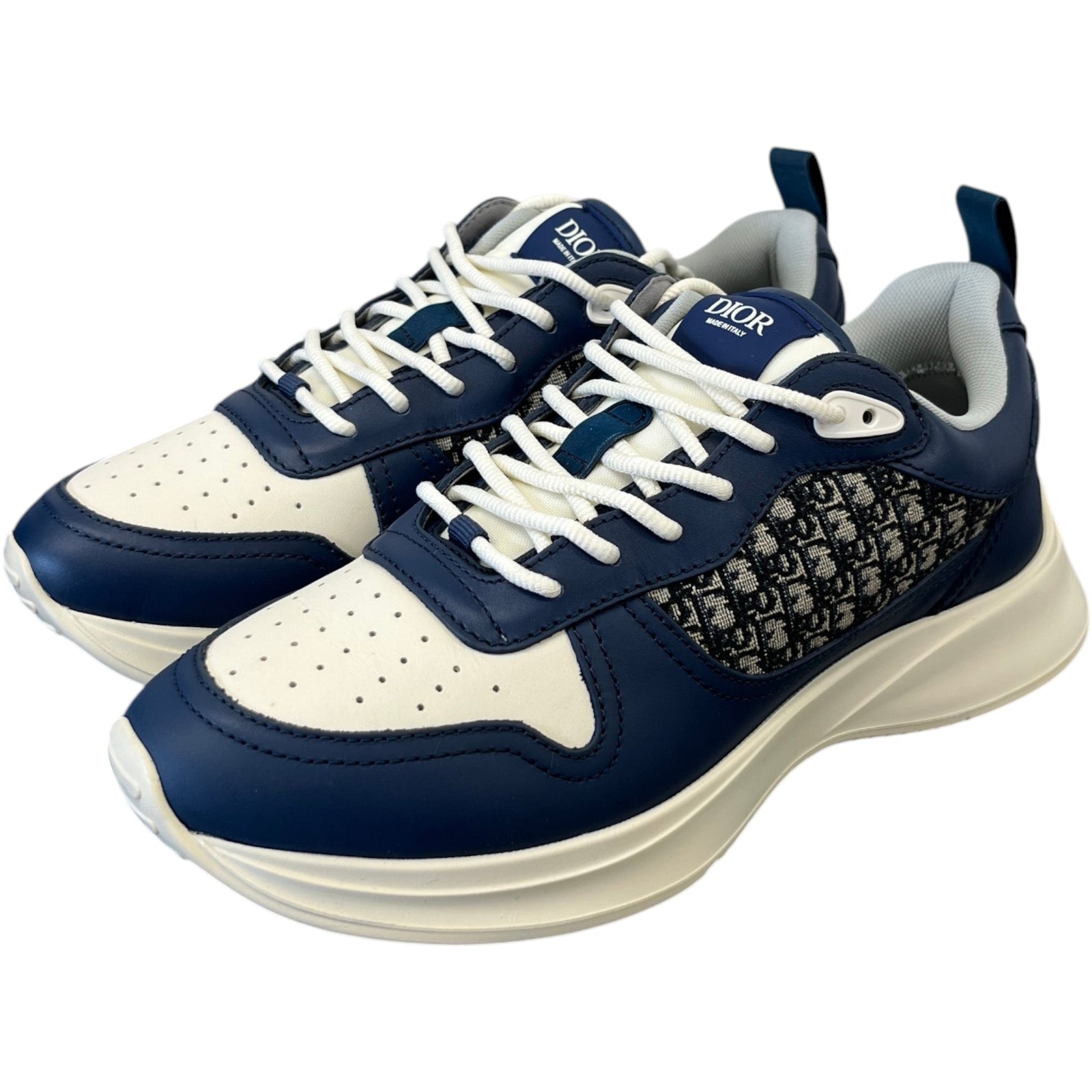 Men's B25 Low Trainers Navy Size UK 6.5 / EU 40.5 - Photo 9