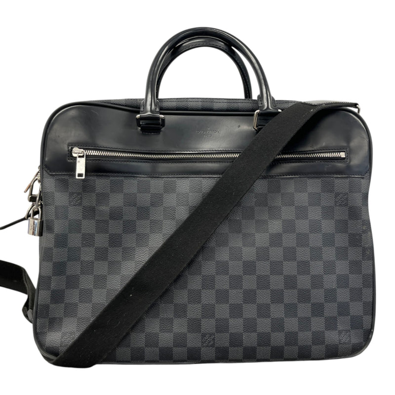 Men's Damier Graphite Overnight 48Hr Bag Black