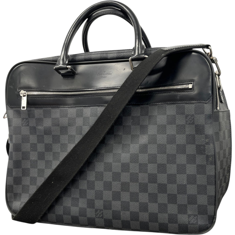 Men's Damier Graphite Overnight 48Hr Bag Black