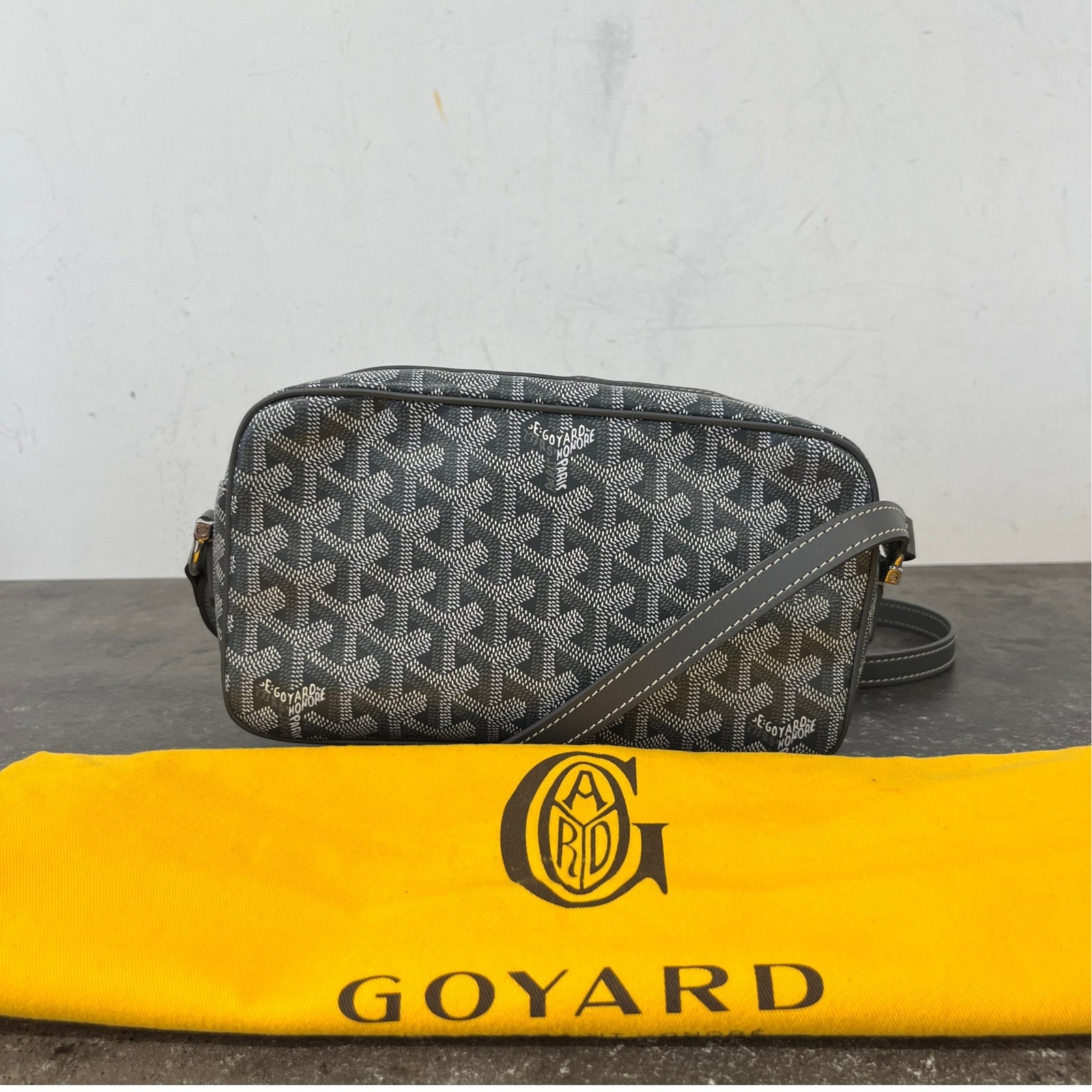 Men's Cap-Vert Pm Messenger Bag Grey - Photo 13