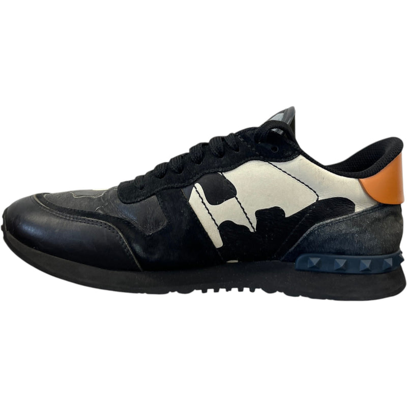 Men's Camo Rock Runner Low Trainers Black Size UK 8 / EU 42