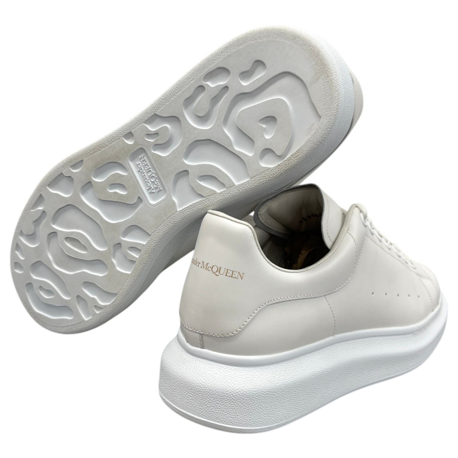 Men's Oversized Low Trainers White Size UK 9 / EU 43 - Photo 10