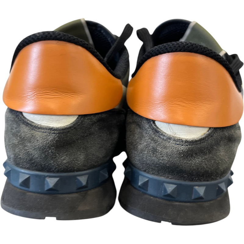 Men's Camo Rock Runner Low Trainers Black Size UK 8 / EU 42