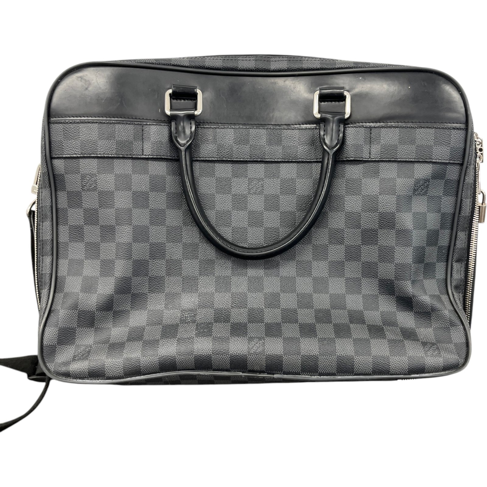 Men's Damier Graphite Overnight 48Hr Bag Black - Photo 3
