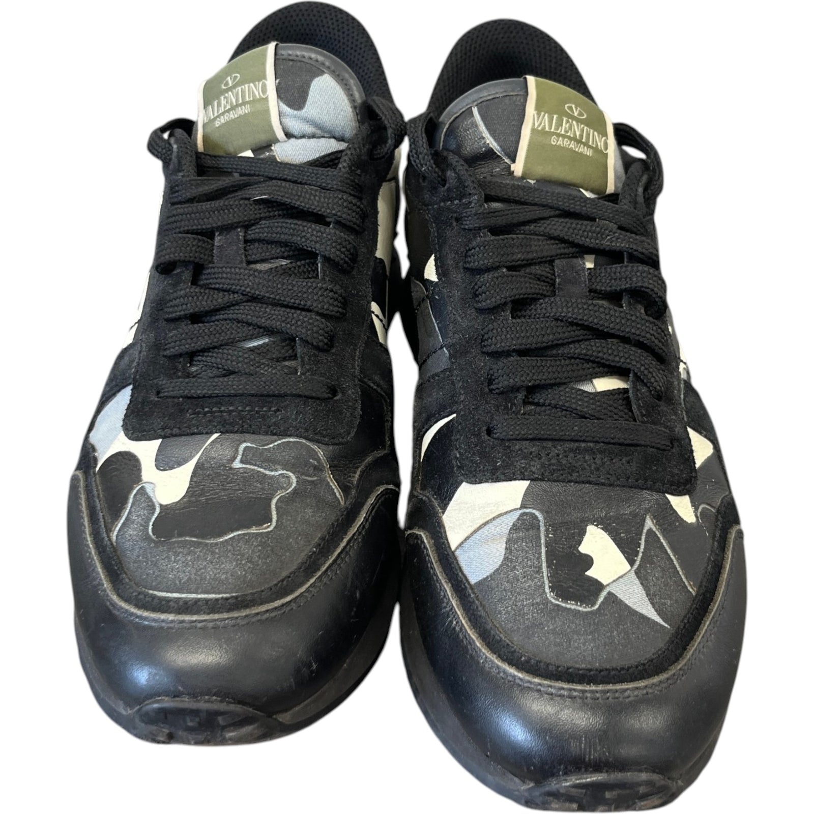 Men's Camo Rock Runner Low Trainers Black Size UK 8 / EU 42 - Photo 6