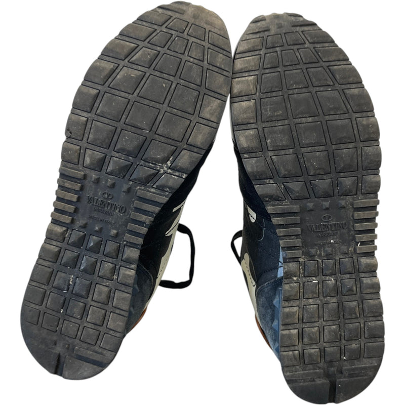 Men's Camo Rock Runner Low Trainers Black Size UK 8 / EU 42