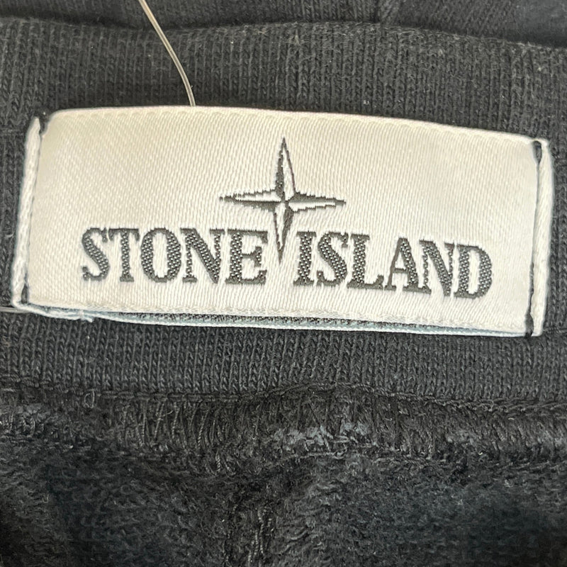 Men's Applique Logo Shorts Black Size S / W30