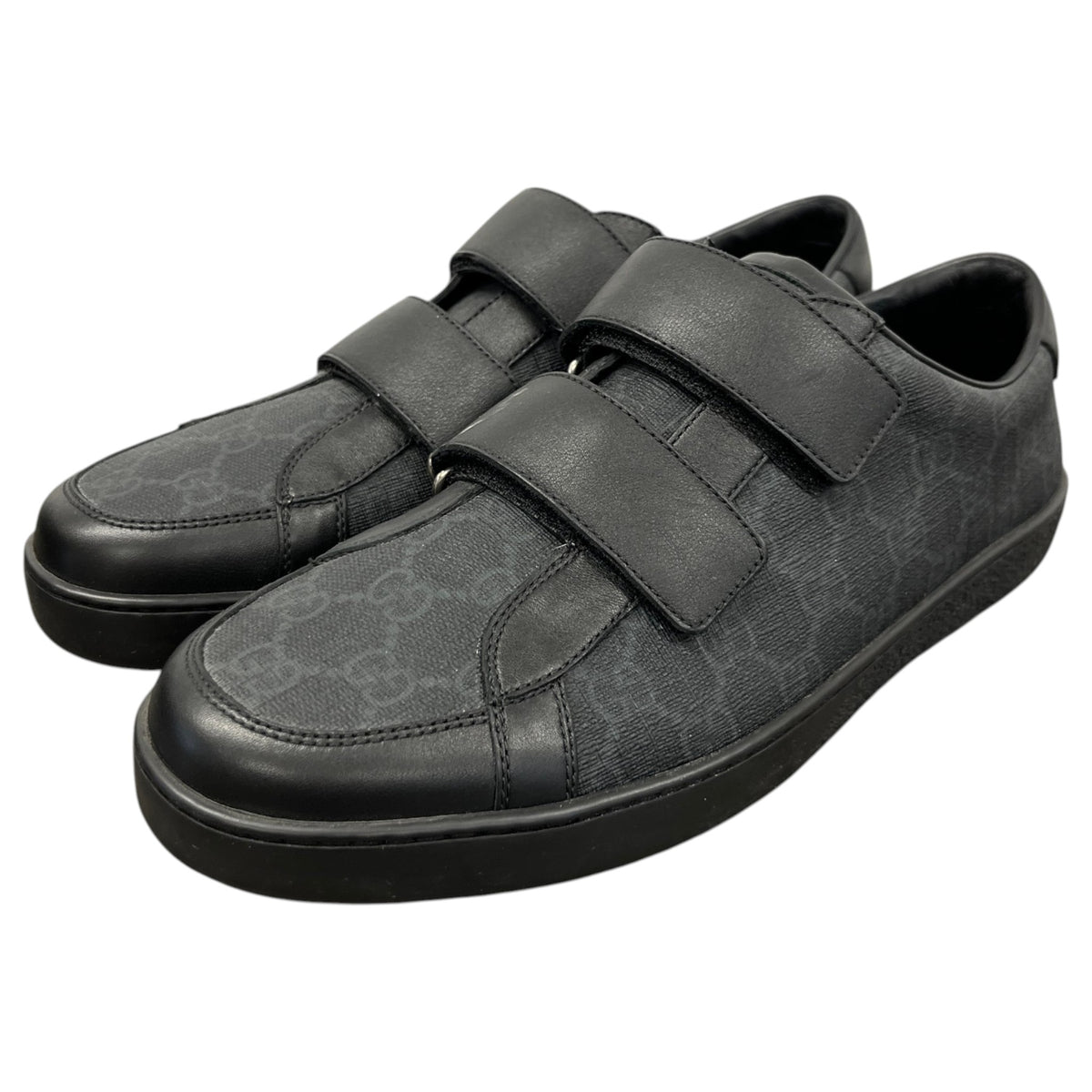 Men's GG Supreme Low Trainers Black Size UK 7 / EU 41 - Photo 9