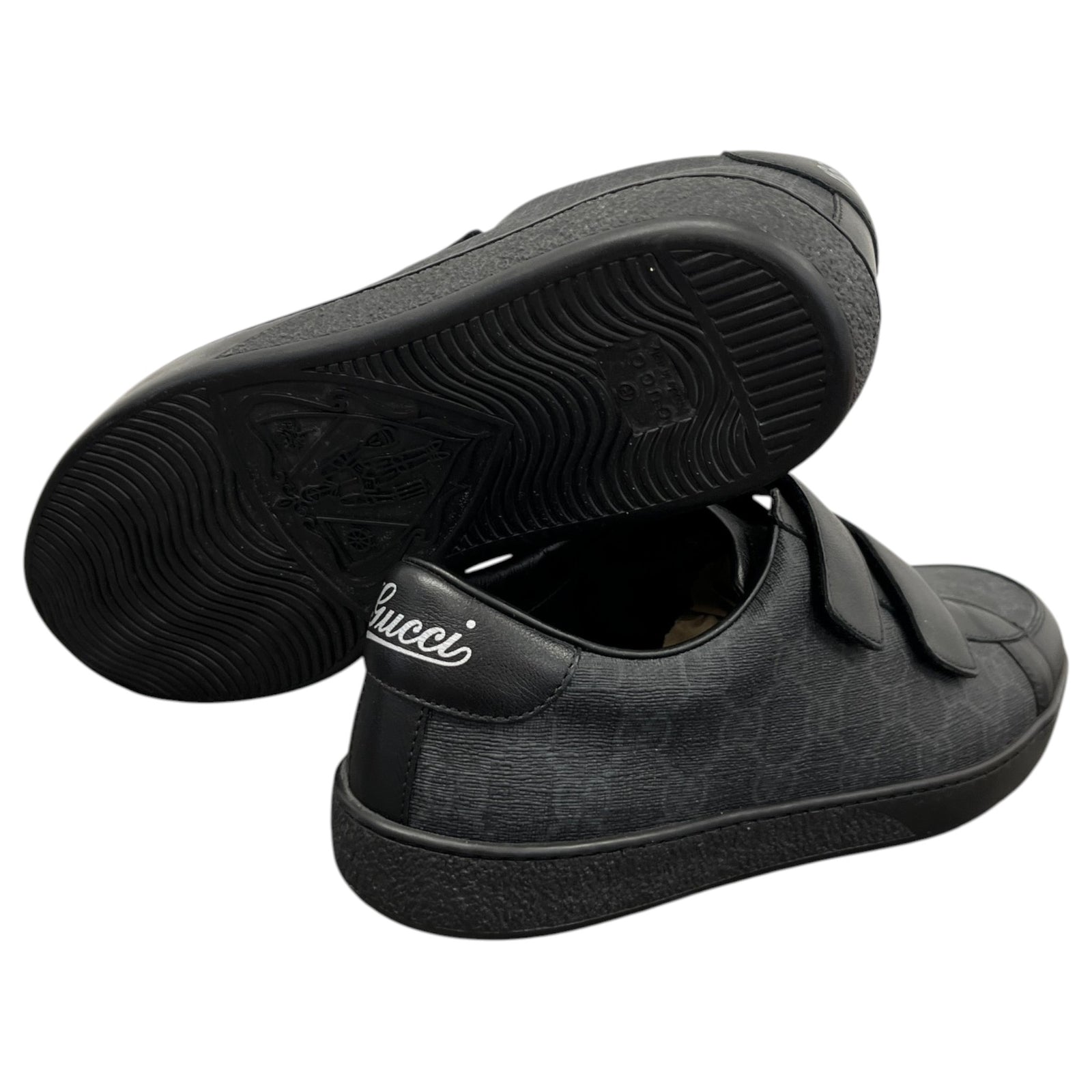 Men's GG Supreme Low Trainers Black Size UK 7 / EU 41 - Photo 10