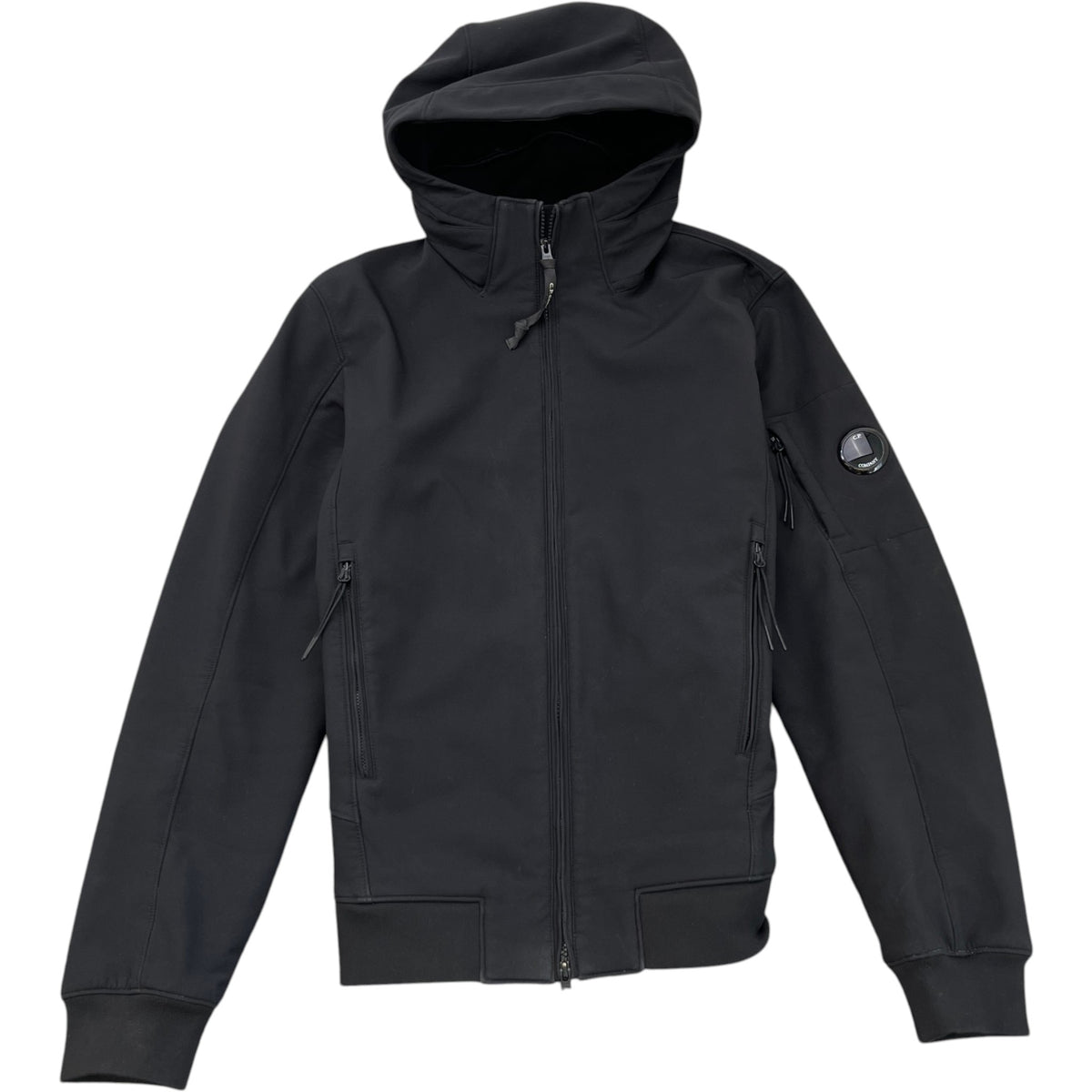 Men's Soft Shell Jacket Black Size M - Photo 1