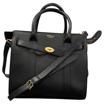 Women's Mini Zipped Bayswater Handbag Black