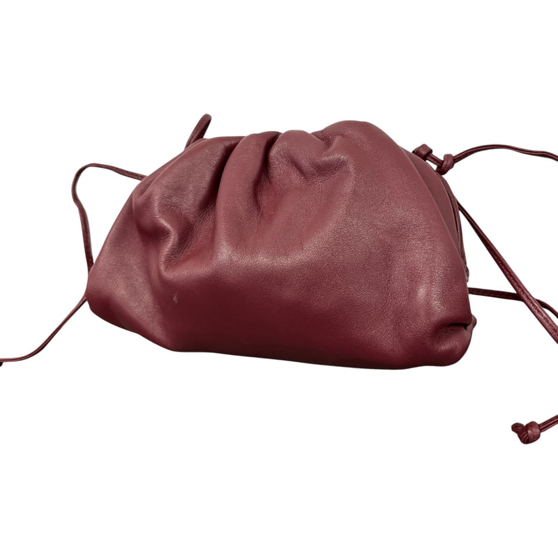 Women's Mini Pouch Crossbody Bag Burgundy