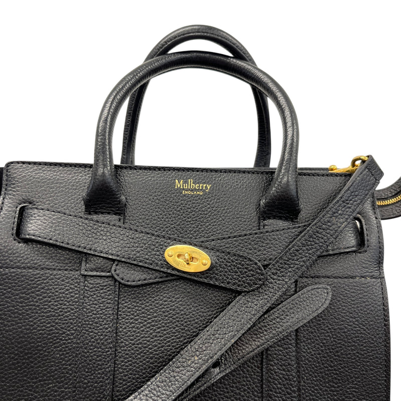 Women's Mini Zipped Bayswater Handbag Black