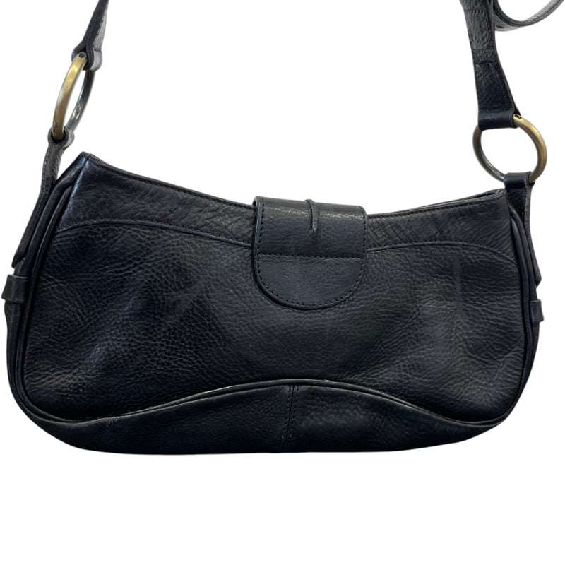 Women's Ring Lock Handbag Black
