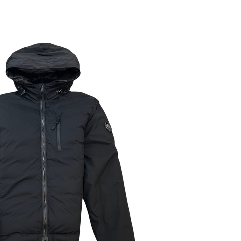 Men's Lodge Hoodie Down Jacket Black Size XS