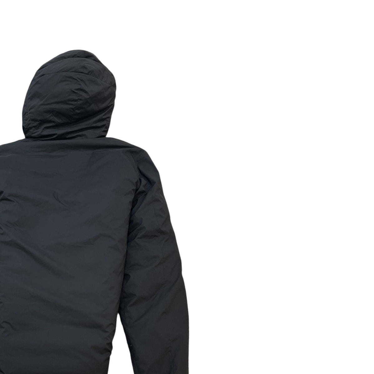 Men's Lodge Hoodie Down Jacket Black Size XS - Photo 4