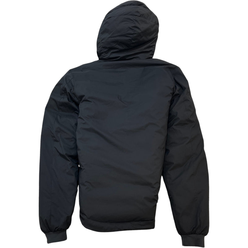 Men's Lodge Hoodie Down Jacket Black Size XS