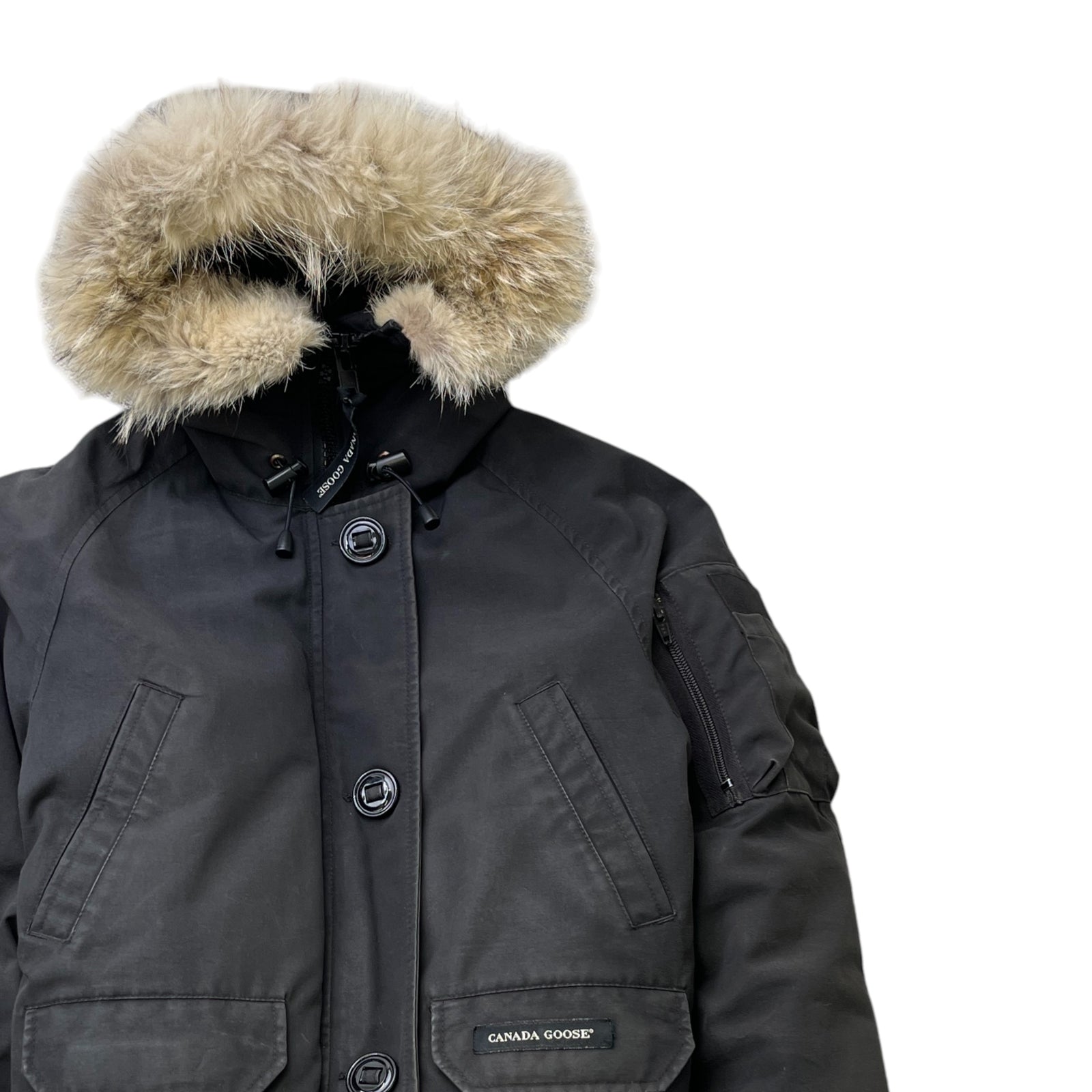 Women's Chilliwack Bomber Down Jacket Black Size XS - Photo 3