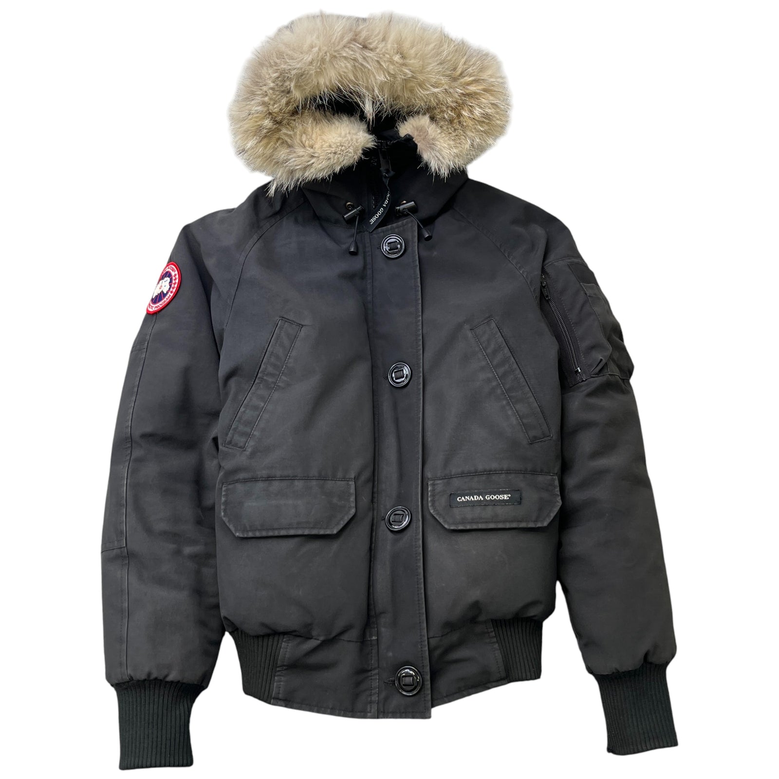 Women's Chilliwack Bomber Down Jacket Black Size XS - Photo 1